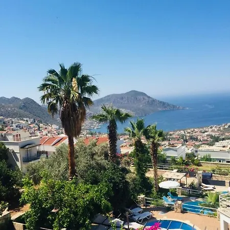 Duplex Flat With Invigorating Sea View In Kas * Kalkan