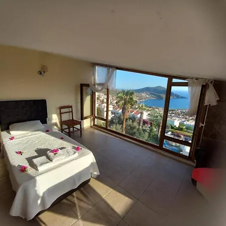 Duplex Flat With Invigorating Sea View In Kas Appartement